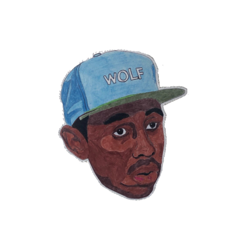 Tyler The Creator Wolf 3D Motion Sticker & Magnet – Impressive